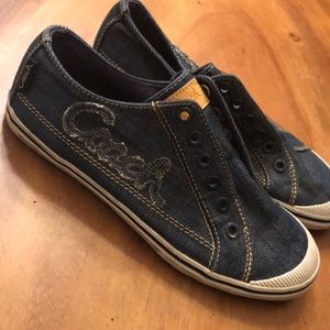 Coach Denim Sneakers